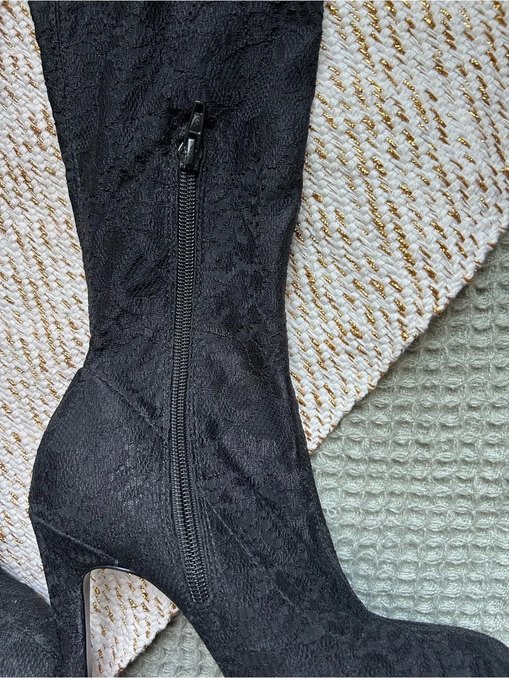 Women’s Black Over-the-Knee Stiletto Boots